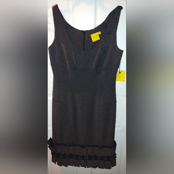 NWT 2 PC AYSHA SAEED GRAY STACY DRESS & MATCHING FERN JACKET SZ 2 - Picture 3 of 12